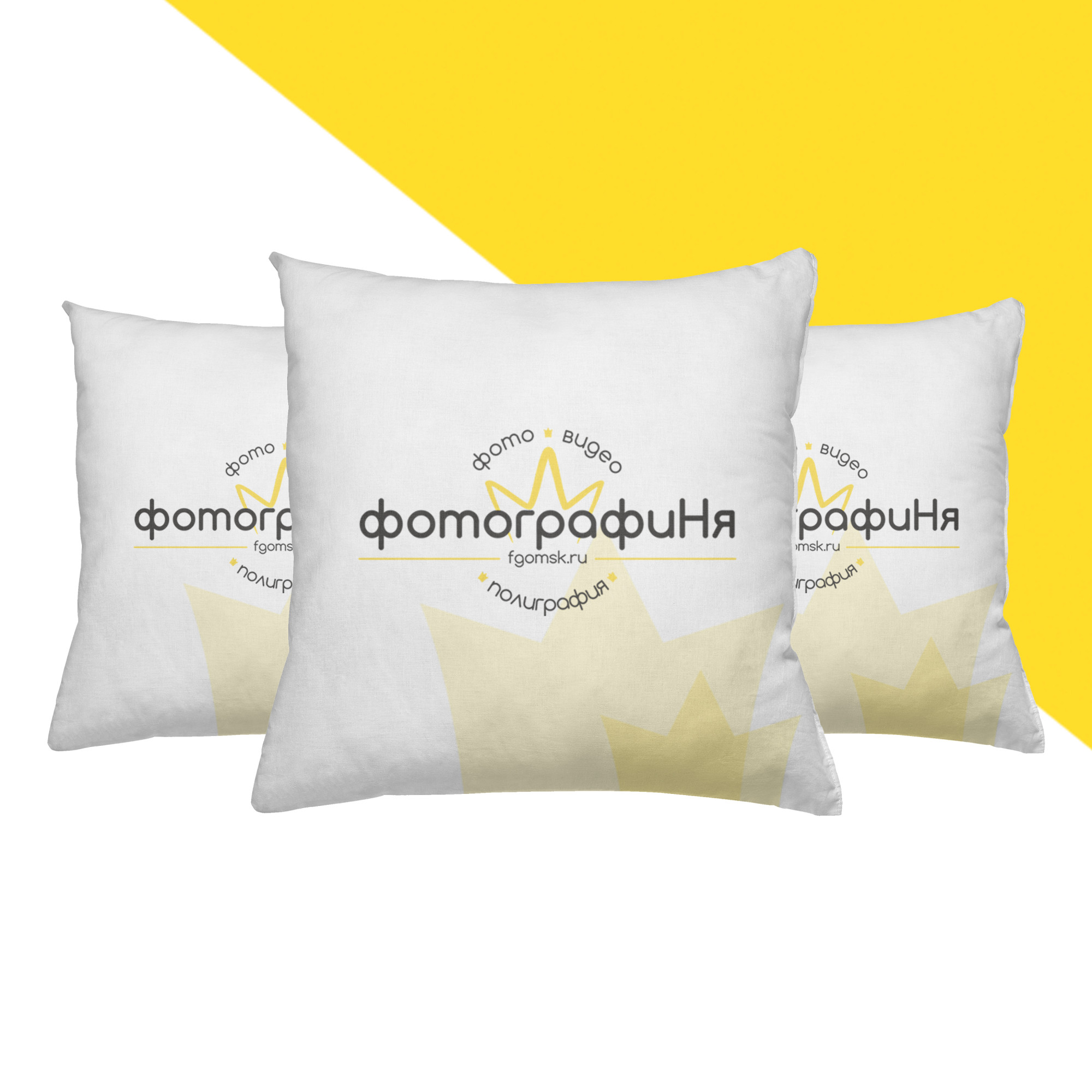 Фото на подушке